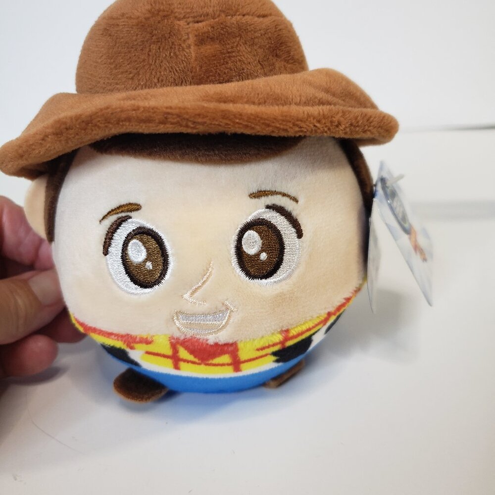 Disney Woody Plush Squeezamals Ball Toy Story 4 Stuffed Mini Collectible